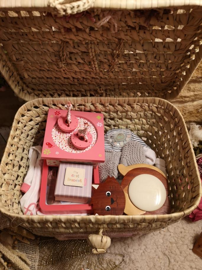 Malle à souvenirs petit modèle avec prénom – Image 4