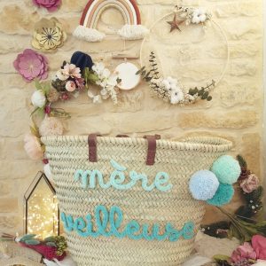 * Panier de Plage mère veilleuse petites anses