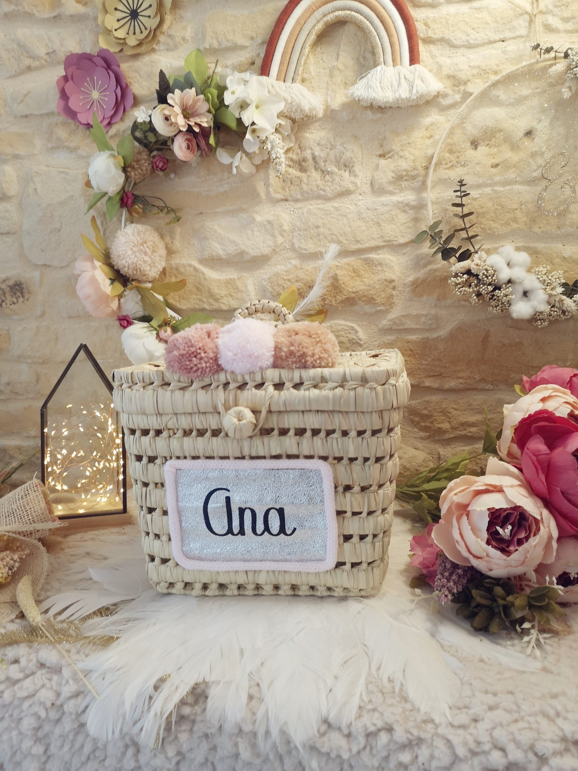 Malle à souvenirs petit modèle avec prénom