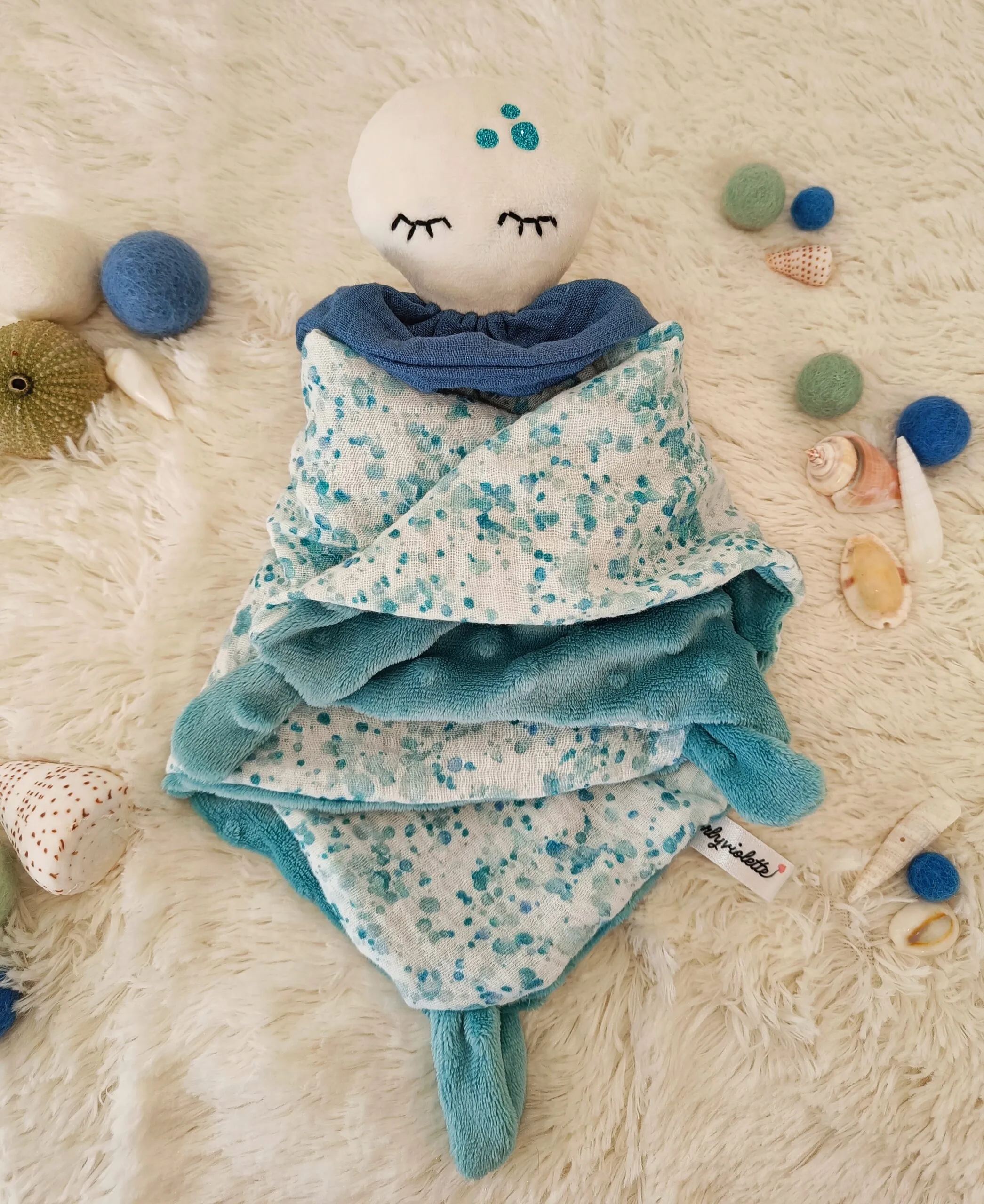 Doudou Poulpe personnalisable – Image 2