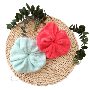 Fleur de douche éponge de bambou