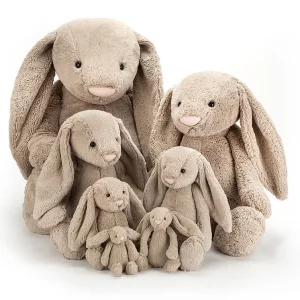 Peluche Bashful Bunny Beige