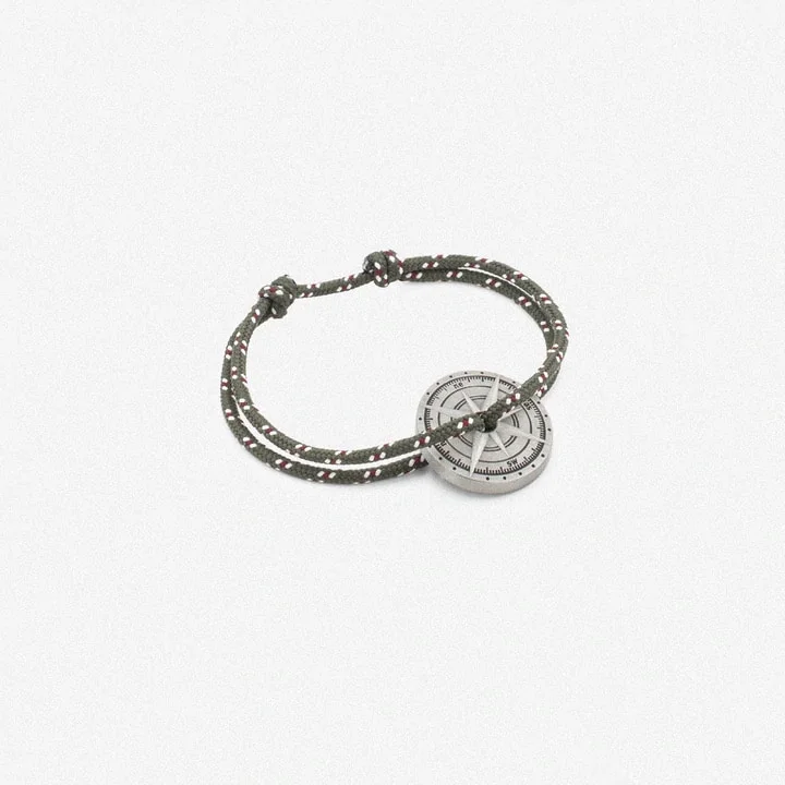 Bracelet Argent Vieilli Tramontane, Rose Des Vents – Image 2