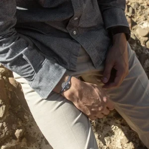 Bracelet Vieilli Labech Bleu Rose des Vents