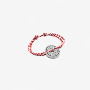 Bracelet Argent Vieilli Aquilons, Rose Des Vents
