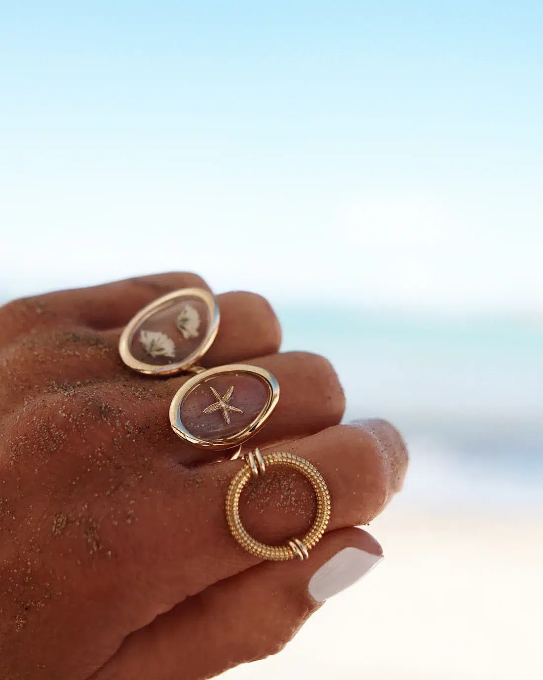 Bague Flower, Leo Sedim, Plusieurs tailles