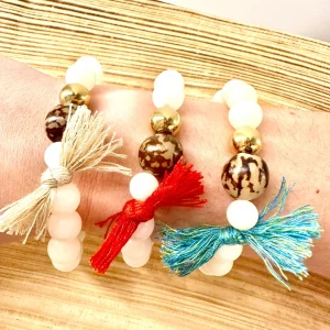 Bracelet Perles de Bodhi, Zag – Plusieurs Coloris