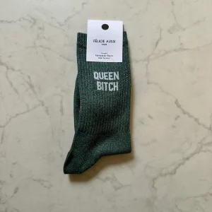 Chaussettes Paillettes Queen Bitch, Félicie Aussi