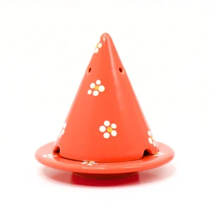 Lampe Merlin Marguerites Orange, Ambiance Cade