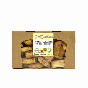 Apéro Feuilletés  Cantal / Chorizo