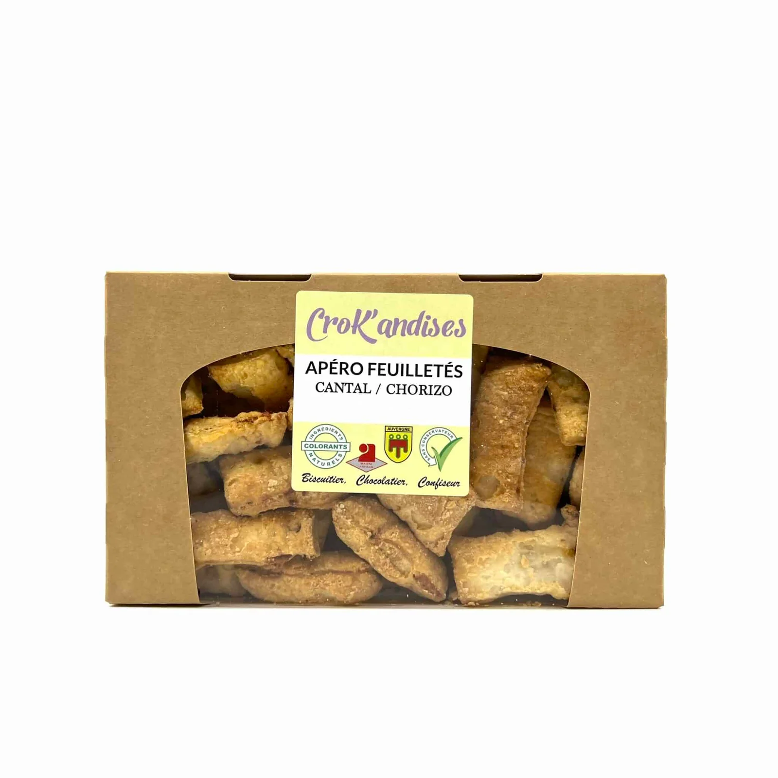 Apéro Feuilletés Cantal / Chorizo