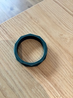 Bracelet d’eau waterproof | Bleu pétrole – Image 2