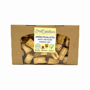 Apéro Feuilletés  Saint Nectaire / Jambon de Pays