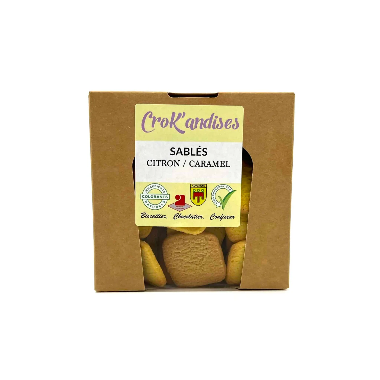 Sablés Citron / Caramel