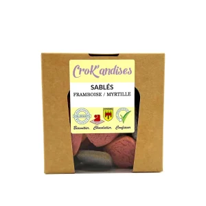 Sablés Framboise / Myrtille