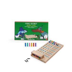 Jeu Code Secret en Bois, Moulin Roty