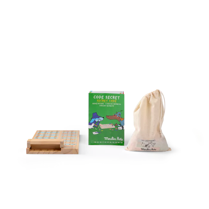 Jeu Code Secret en Bois, Moulin Roty – Image 5