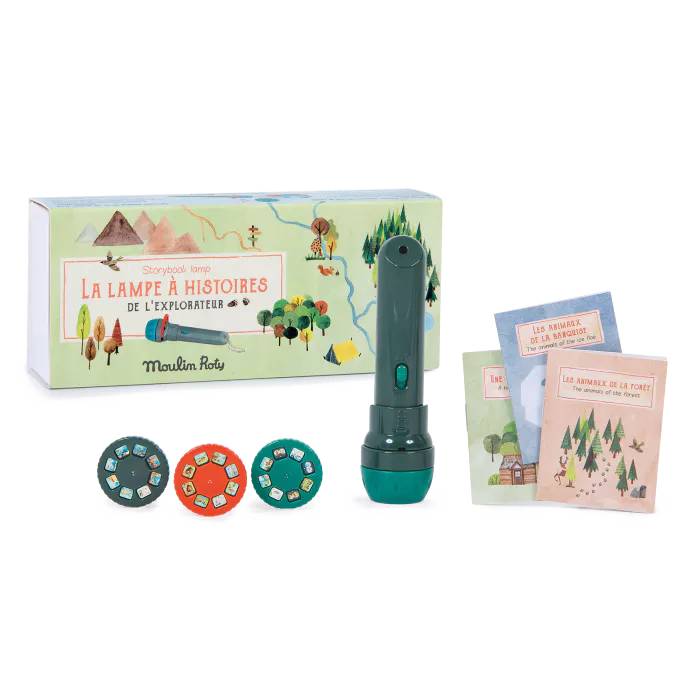 Lampe à Histoires de l&rsquo;Explorateur, Moulin Roty