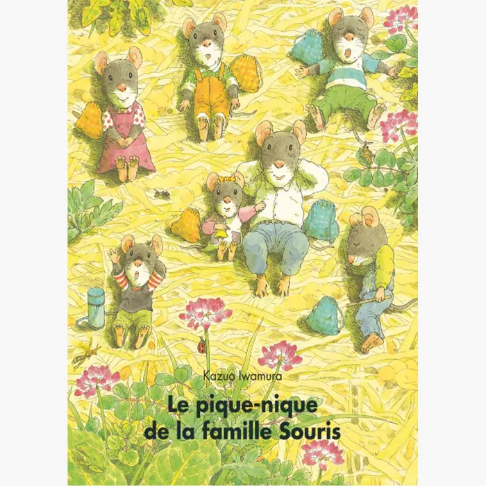 Livre Quatorze souris en pique-nique – Moulin Roty – Image 2