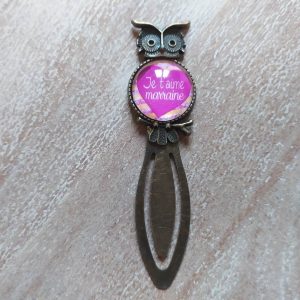 Marque-page je t’aime marraine