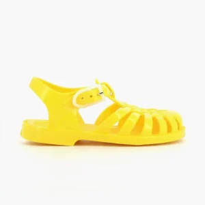 *Sandale « SUN » jaune pour enfant (T:24)