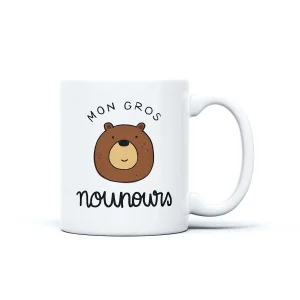Mug Mon Gros Nounours, Derrière la Porte