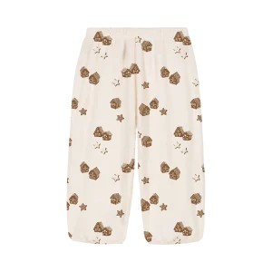 Pantalon écru Village de Noël – Studio Bohème Paris