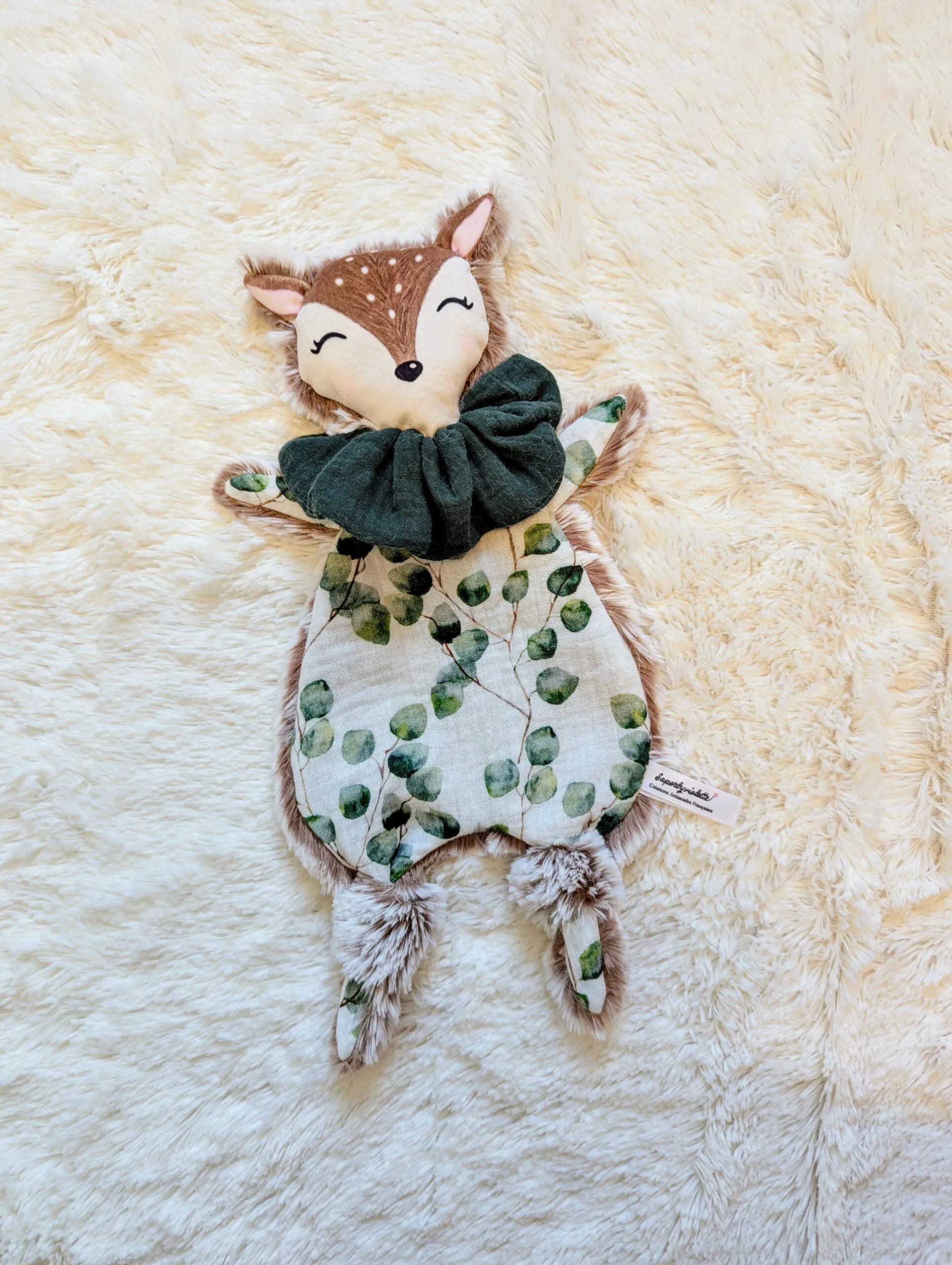 Doudou Biche personnalisable