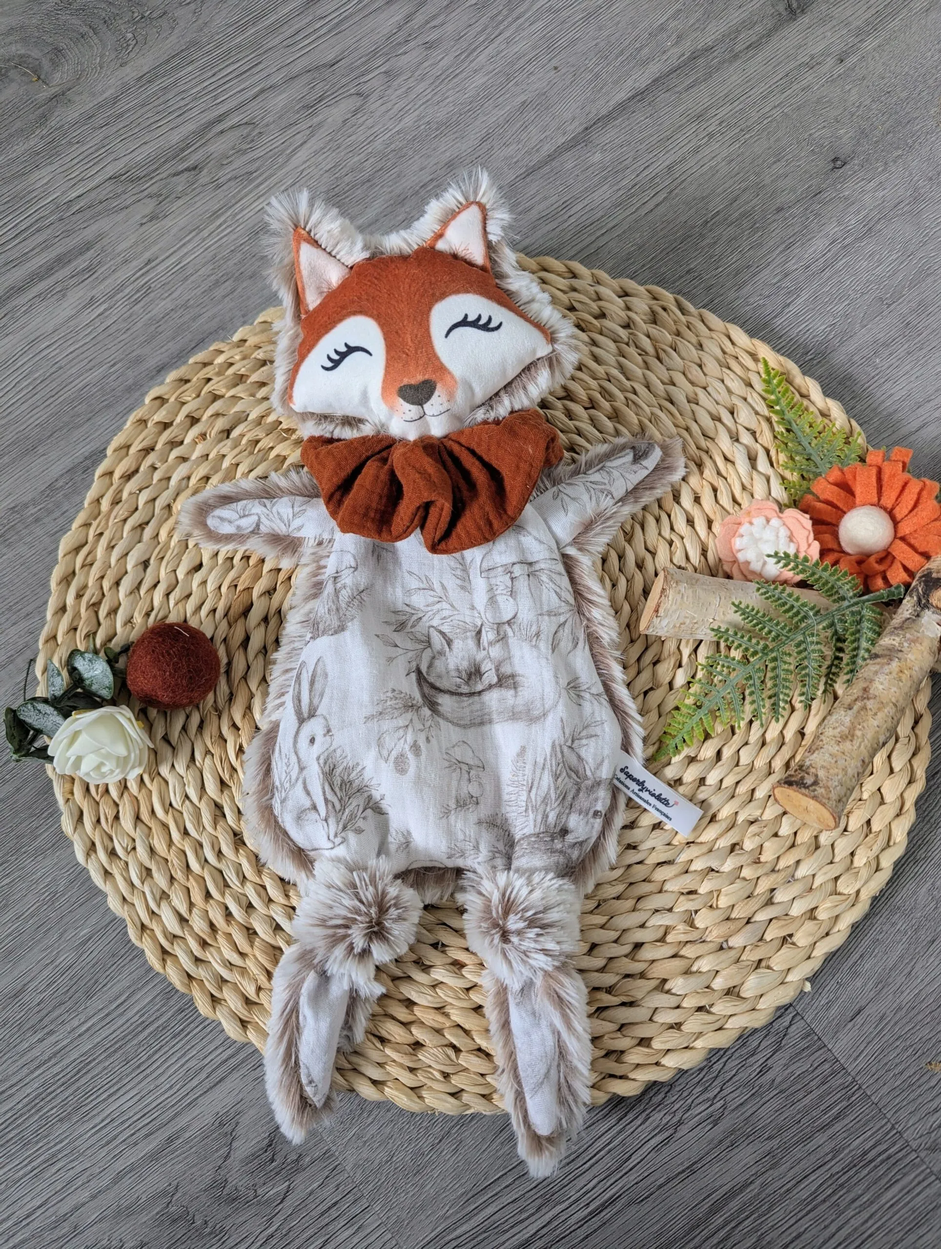 Doudou Renard en stock – Image 2