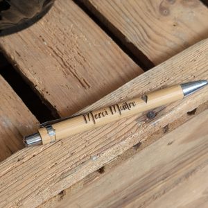 Stylo en bambou – Merci Maître
