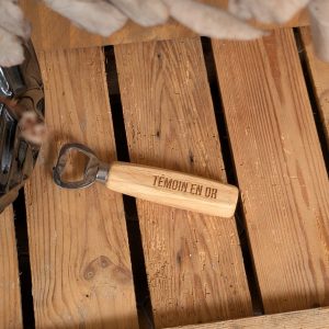 Décapsuleur – Témoin en or