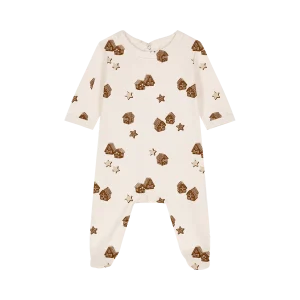 Pyjama Chubby écru Village de Noël – Studio Bohème Paris