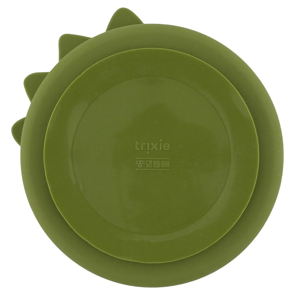 Assiette Compartimentée en Silicone Mr Dino, Trixie – Image 2