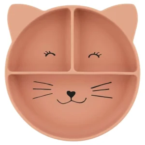 Assiette Compartimentée en Silicone Mrs Cat, Trixie
