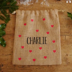 Pochon cadeau en jute – S