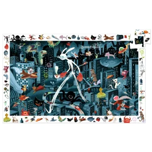 Puzzle Night City, 200 pièces, Djeco