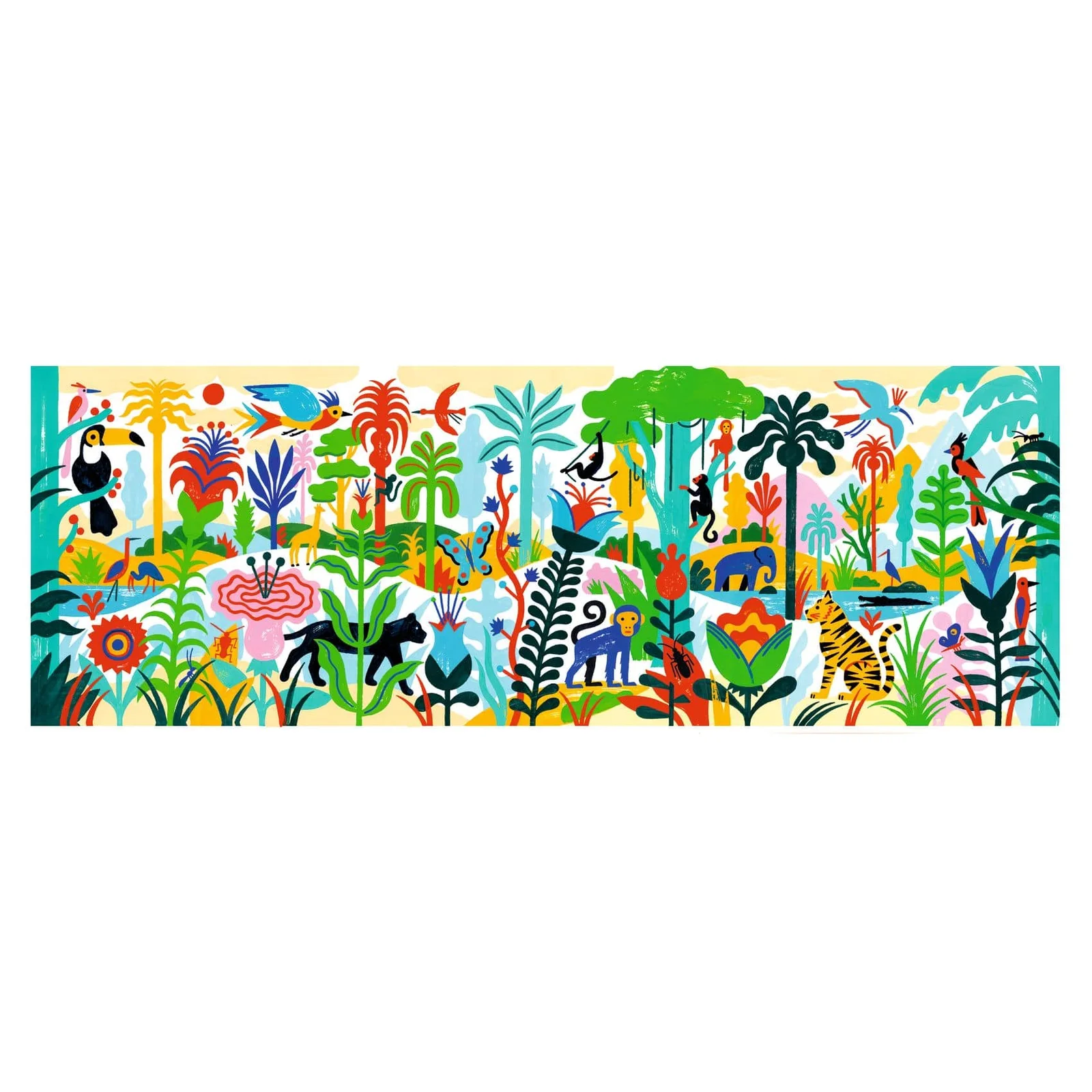 Puzzle Jungle, 100 pièces, Djeco – Image 2