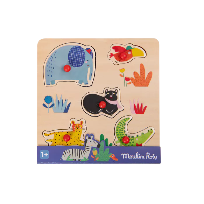 Puzzle d’encastrement Les Toupitis – Moulin Roty