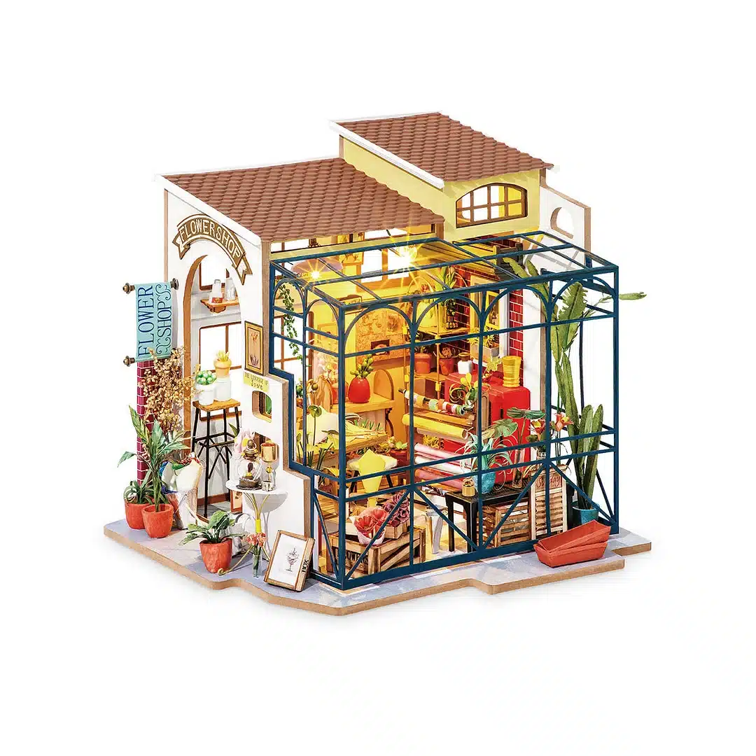 Puzzle 3D Emily’s Flower Shop , Robotime