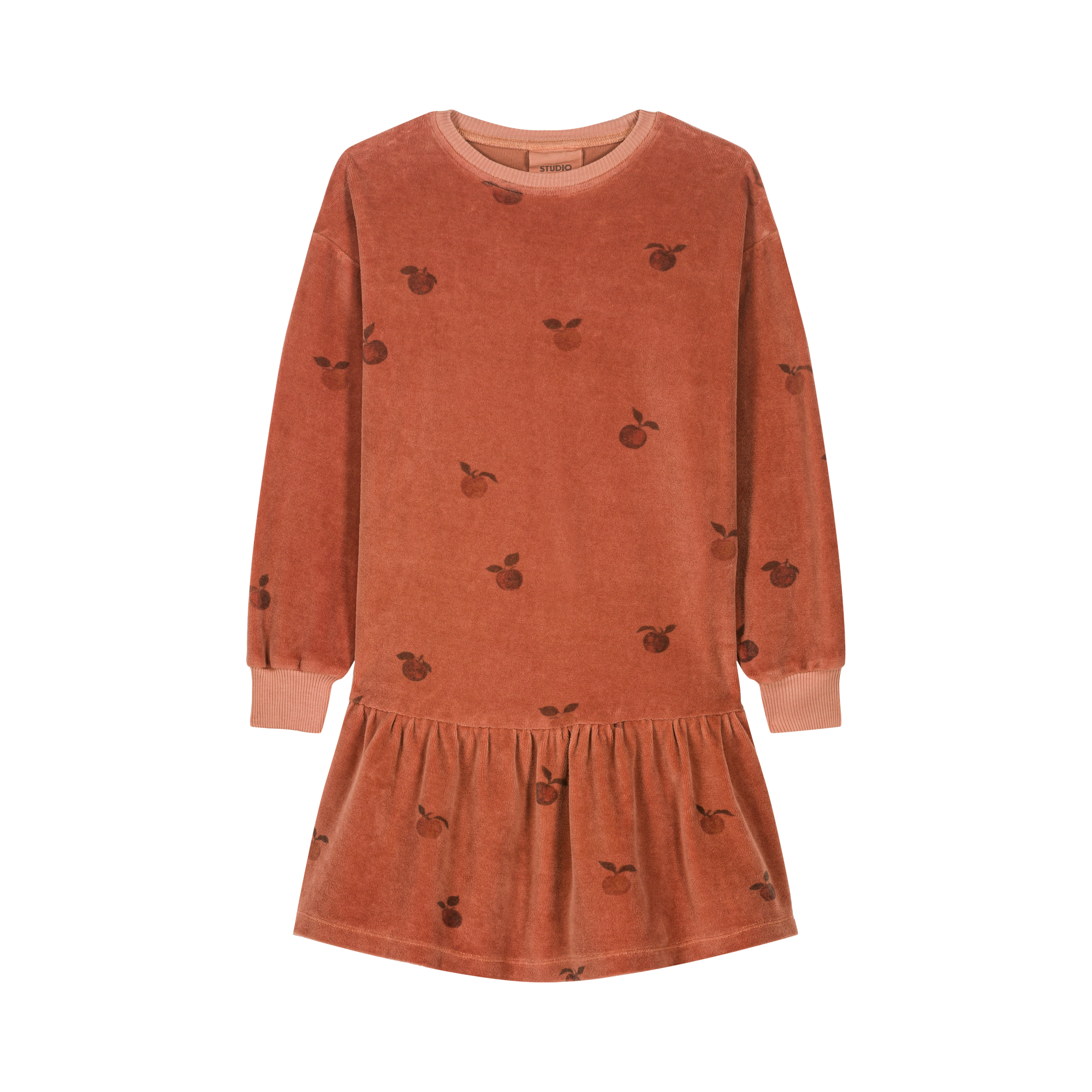 Robe Velours Pommes – Studio Bohème