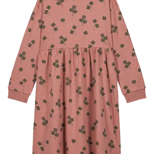 Robe enfant Hoy Rosewood motif trèfle – Studio Bohème