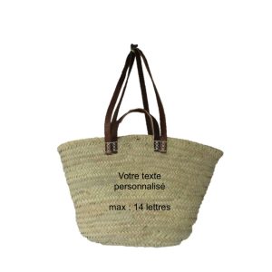 Panier de plage à personnaliser (max 16 lettres)