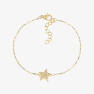 Bracelet Caelyne en Acier Doré, Zag