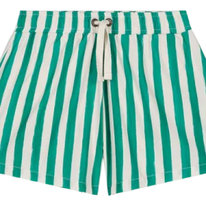 Short de bain vert rayures – Studio Bohème