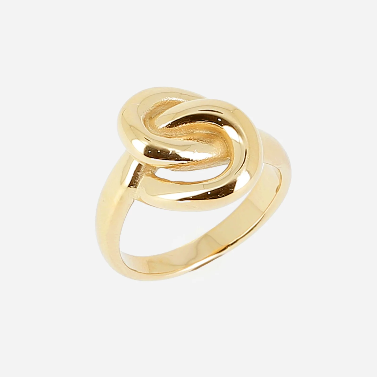 Bague Menti en Acier Doré, Zag