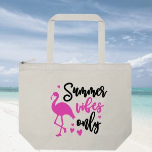 Sac Cabas de plage Summer vibes only
