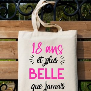 Sac fourre-tout 18 ans plus belle que jamais
