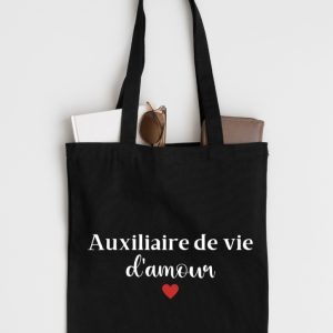 Sac fourre-tout Auxiliaire de vie d&rsquo;amour