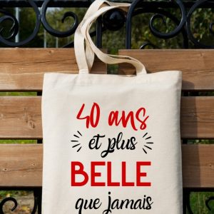 Sac fourre-tout 40 ans plus belle que jamais