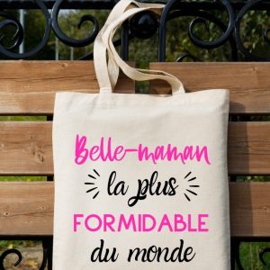 Sac fourre-tout belle-maman la plus formidable